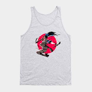 Red Sun Attack Tank Top